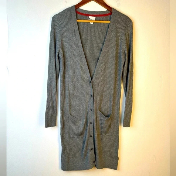 Stylus Long Sweater Cardigan - Picture 1 of 3